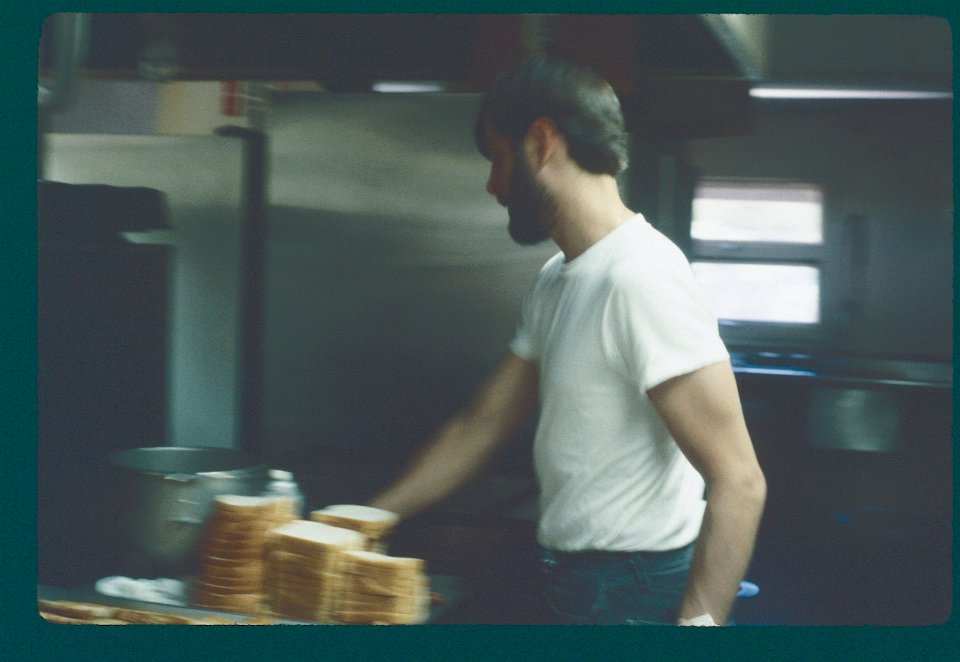 Peter Lenzo 1988 cooking